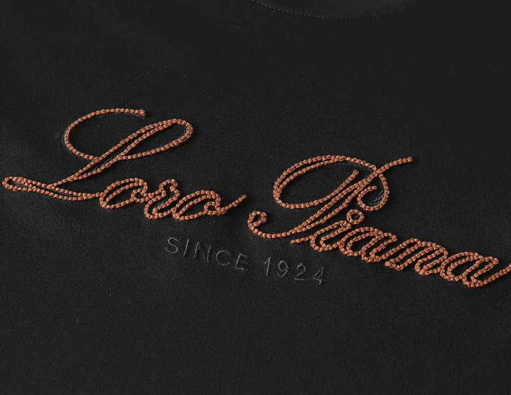 LP Early Autumn Exclusively for New Arrival Original Men's Round Neck Long Sleeve Long Velvet Double Mercerized Premium Customized High Version Fashion Versatile Hot Sale⚠️⚠️ Original Imported Pure Cotton Fabric Chest Logo Pattern Design Super Soft and Delicate Feeling Skin-Friendly and Comfortable Premium Boutique Replacing Factory's Fine Workmanship The Upper Body Is Great Men's Must-Have Item Complete with Three Standards Sizes M-4xl